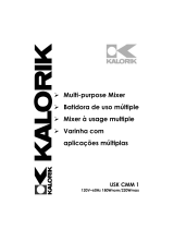 KALORIK Multi-purpose mixer USK CMM 1 Manuel utilisateur