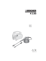 Kärcher K2.93 Manuel utilisateur
