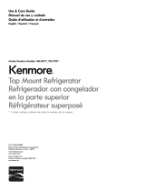 Kenmore 21 cu. ft. Top Freezer Refrigerator w/ Humidity-Controlled Crispers - Biscuit Le manuel du propriétaire