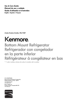 Kenmore 26.2 cu. ft. French Door Refrigerator w/ Fresh Storage Drawer - Stainless Steel Le manuel du propriétaire