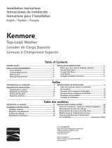Kenmore 25122 Guide d'installation