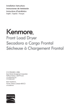 Kenmore 7.0 cu. ft. Electric Dryer w/ Wrinkle Guard - White Le manuel du propriétaire
