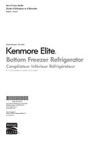 Kenmore Elite 4-door Le manuel du propriétaire