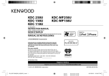 Kenwood KDC-MP258U Le manuel du propriétaire