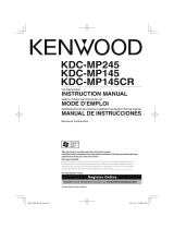 Kenwood KDC-MP145CR Manuel utilisateur