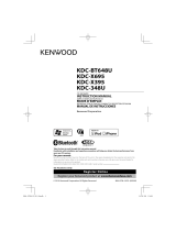 Kenwood KDC-BT648U Manuel utilisateur