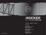 Kicker 2006 ZX 350.4, 650.4 & 850.4 Le manuel du propriétaire