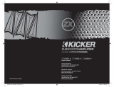 Kicker 2008 ZX 1000.1, 1500.1 & 2500.1 Le manuel du propriétaire