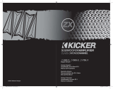 Kicker ZX500.1 Manuel utilisateur