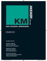 Kicker KM6200 Le manuel du propriétaire