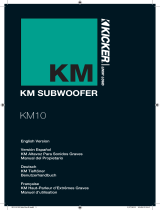 Kicker 2011 KM10 Subwoofer Le manuel du propriétaire