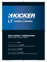 Kicker L7 Le manuel du propriétaire