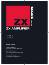Kicker 2011 ZX 200.2 Manuel utilisateur