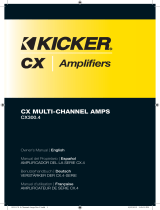 Kicker CX300.4 Manuel utilisateur