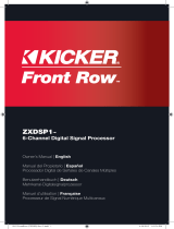 Kicker ZXDSP1 Le manuel du propriétaire