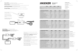 Kicker 2013 CS Components Le manuel du propriétaire