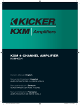 Kicker 4-Channel Le manuel du propriétaire