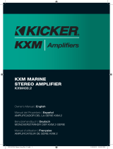 Kicker 2013 KXM Stereo Amplifier Le manuel du propriétaire