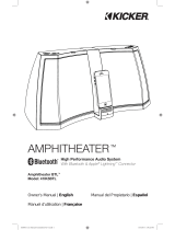 Kicker 2014 Amphitheater BTL | iK5BTL Le manuel du propriétaire