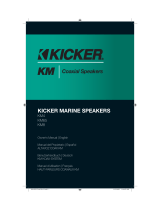 Kicker 2014 KM Coaxial Speakers (4, 6.5, 8) Le manuel du propriétaire