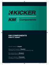 Kicker KM67S Le manuel du propriétaire
