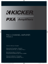 Kicker 4-Channel Le manuel du propriétaire