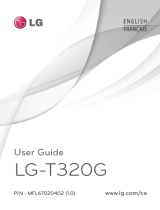 LG LGT320G.ACTITL Manuel utilisateur
