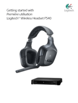 Logitech F540 Manuel utilisateur