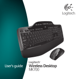 Logitech Wireless Desktop MK700 Manuel utilisateur