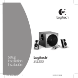 Logitech Z-2300 2.1 Speaker System Manuel utilisateur