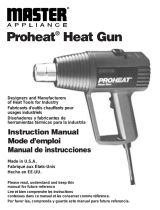 Master Appliance ProHeat PH-1100K Manuel utilisateur