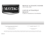 Maytag MVWB800VB - 28" Washer With SuperSize Capacity Plus Manuel utilisateur