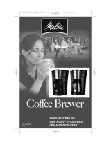 Melitta 840183001 Manuel utilisateur