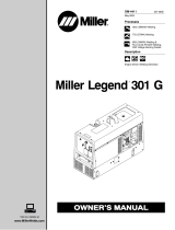 Miller Legend 301 G Manuel utilisateur