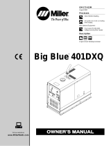 Miller BIG BLUE 401DXQ CE Manuel utilisateur
