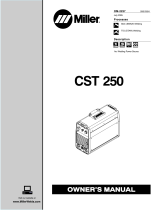 Miller Electric CST 250 Le manuel du propriétaire