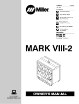 Miller Electric MARK VIII-2 Manuel utilisateur