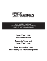 Monster FlatScreen Mount SmartViewTM 200L Manuel utilisateur