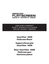 Monster FlatScreen Mount SmartViewTM 300M Manuel utilisateur