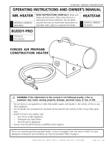 Mr. Heater MH125FAV Manuel utilisateur