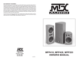 MTX Audio MPP410 Manuel utilisateur