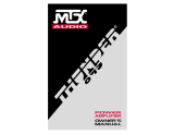 MTX Audio THUNDER895 Manuel utilisateur