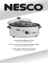 Nesco Electric Roaster Oven Manuel utilisateur