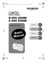 Olympus Camedia C-500 Zoom Manuel utilisateur