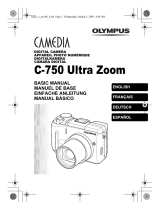 Olympus Camedia C-750 Ultra Zoom Manuel utilisateur