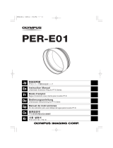 Olympus Underwater Extension Ring: PER-E01 Manuel utilisateur