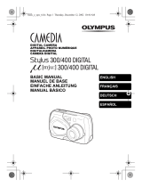 Olympus Stylus 300 Digital Manuel utilisateur