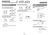 ONKYO (HTP-693) Manuel utilisateur