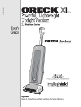 Oreck 79011-01REVB Manuel utilisateur