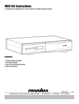 Panamax MX5102 Manuel utilisateur